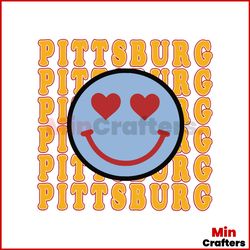 pittsburgh steelers smiley face svg graphic design file