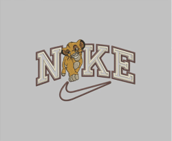 nike simba embroidery file 6 sizes, embroidery files, embroidery machine, digital files