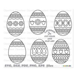 instant download. easter egg hunt cut files and clip art. commercial license is included! e_8.