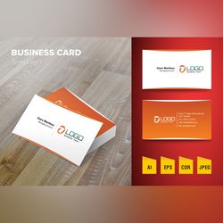 professional business card design template 63