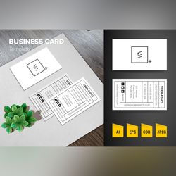 modern business card design template  65