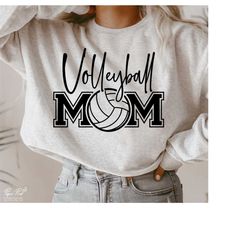 volleyball mom svg, volleyball cheer mom svg, sports svg, volleyball shirt svg, volleyball vibes svg, gift for mom, png