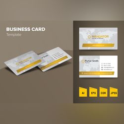 corporate business card design template  68