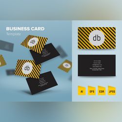 elegant business card design template 74