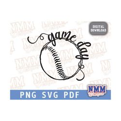 game day baseball mom sports svg team shirt file school sports studio3 vinyl digital cut file for cricut silhouette