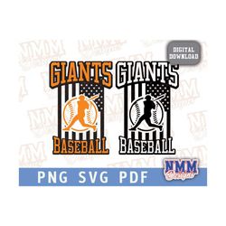 giants sports svg baseball team file sports school vinyl digital cut file for cricut silhouette