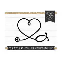 stethoscope heart monogram frame svg cut file for cricut design, instant download, silhouette, cameo, heart stethoscope