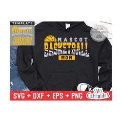 basketball svg - basketball cut file - template 0038 - svg - eps - dxf - silhouette - cricut cut file - svg files - digi