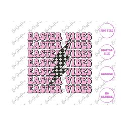 easter vibes png, easter png, retro png, easter sublimation design, retro easter png, digital download
