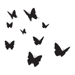 butterflies svg, png, jpg files. butterflies silhouette. butterflies bundle. butterflies set. digital download.