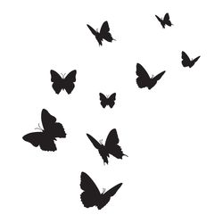 butterflies svg, png, jpg files. butterflies silhouette. butterflies bundle. butterflies set. digital download.