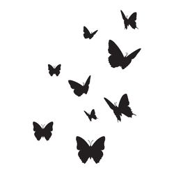 butterflies svg, png, jpg files. butterflies silhouette. butterflies bundle. butterflies set. digital download.