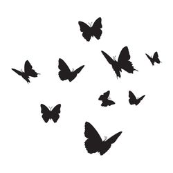 butterflies svg, png, jpg files. butterflies silhouette. butterflies bundle. butterflies set. digital download.