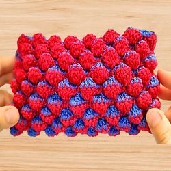 a crochet strawberry bag pdf pattern