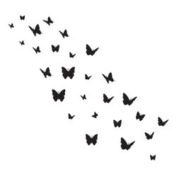 butterflies svg, png, jpg files. butterflies silhouette. butterflies bundle. butterflies set. digital download.