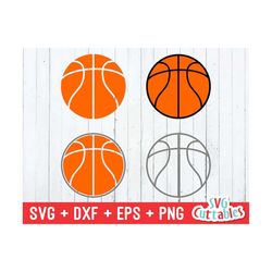 basketball svg, basketball svg, dxf, eps, basketball, outlined, outlines cricut cut file, contoured silhouette, digital