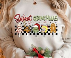 sweet grnchmas png, merry grnchmas png, christmas png, funny christmas png, retro christmas png, sublimation design, png