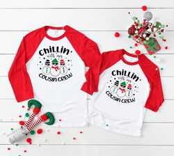 snowman cousin crew shirts, christmas family matching shirt, cousin crew, christmas deer, snowman, elf shirt, santa shir