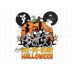 skeleton halloween family bundle png, spooky vibes png, not so scary, trick or treat png, fall png, png files for sublim