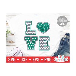 volleyball svg, volleyball love svg, dxf, eps, volleyball team, volleyball mom, volleyball heart, silhouette, cricut cut