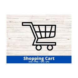 shopping cart svg, cart svg, checkout grocery cart clipart svg, dxf, eps png jpg, instant download for cricut glowforge,