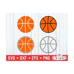 basketball svg, basketball svg, dxf, eps, basketball outlines, contoured, outlined, cricut cut file, silhouette, digital