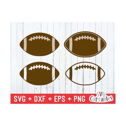 football svg, football, dxf, eps, football cut file, contour, layered, outline football, silhouette, cricut cut file, di