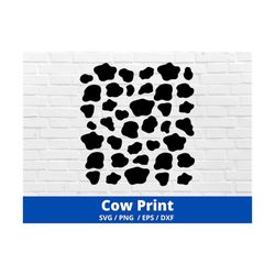 cow print svg, cow pattern svg, seamless cow svg, animal print svg, spot pattern, svg eps dxf patterns for printing