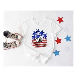 Stars and Stripes Shirt, American Flag Shirt, 4th of July Shirt, Independence Day Shirt, Shirt For 4th of July, America