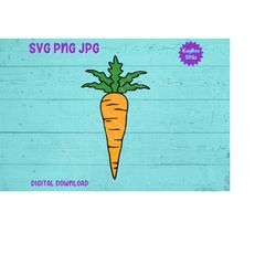 Carrot SVG PNG JPG Clipart Digital Cut File Download for Cricut Silhouette Sublimation Printable Art - Personal Use Only