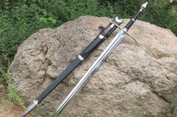 lord of the rings aragorn strider ranger sword metal, lotr aragorn sword, gift for him lord of the rings gift for him