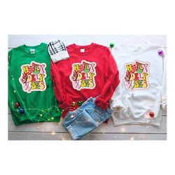 Holly Jolly Vibes Shirt, Holly Jolly Christmas, Holly Christmas Shirt, Holly Jolly Shirt, Christmas Sweatshirt, Christma