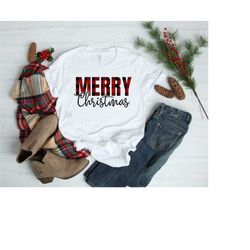 merry christmas buffalo plaid shirt, buffalo plaid shirt, merry christmas shirt, christmas shirt, merry christmas tree s
