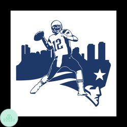 tom brady goat svg