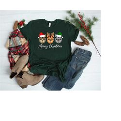 meowy christmas shirt, meowy christmas shirt, christmas shirt, cat lover shirt, animal lover shirt, christmas gift, chri