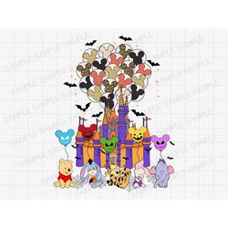 baby winnie the pooh halloween svg halloween castle svg baby winnie the pooh svg halloween balloon svg baby winnie the p