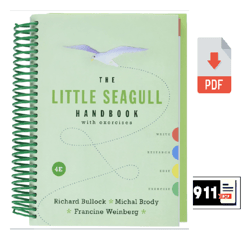 the little seagull handbook with exercises fourth 4th edition 4e