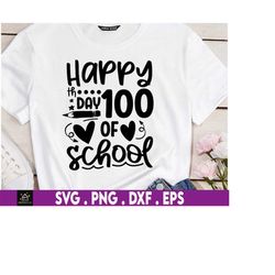 happy 100th day of school svg, 100 day y'all svg, schooling svg, pop it school, teacher apprecation svg, 100 days bright