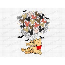 baby winnie the pooh halloween svg baby winnie the pooh svg halloween balloon svg baby winnie the pooh halloween cut fil