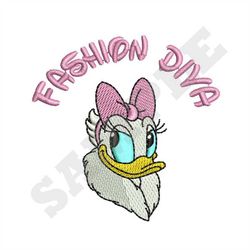 Daisy Duck Machine Embroidery Design