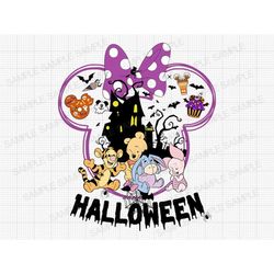 halloween svg baby winnie the pooh svg baby winnie the pooh halloween svg halloween castle svg baby winnie the pooh hall