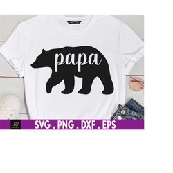 papa bear svg, bear papa svg, papa baby bear svg, papa life svg, father's day svg, papa svg files, papa bear vector svg