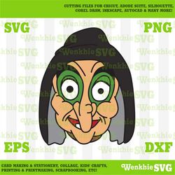 wicked witch halloween cutting file printable, svg file for cricut