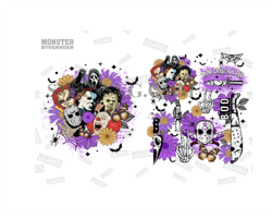 halloween horror png, horror friends png, scream png, 90s horror movie, halloween png