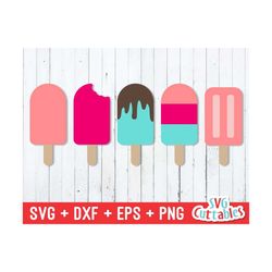 popsicle svg - summer cut file - dripping popsicle - svg - svg - dxf - eps - png - silhouette - cricut - digital file