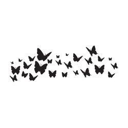 butterflies svg, png, jpg files. butterflies silhouette. butterflies bundle. butterflies set. digital download.