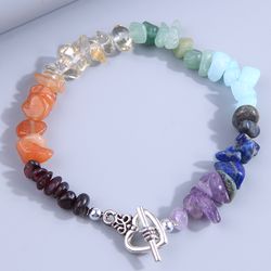 bracelet de yoga en pierre naturelle pour amoureux, 2 pie ces ensemble, perles, breloque classique, mode couple, bijoux