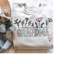 grandma png, sublimation design file, mom png, mother's day gift, grandma t-shirt file, screen print transfer, digital d