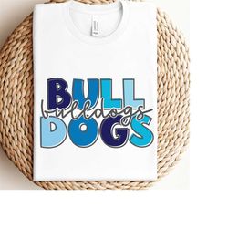 bulldogs sublimation design, bulldogs png, bulldog mascot png, bulldogs school png shirt digital design download