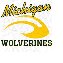 michigan football wolverine helmet design